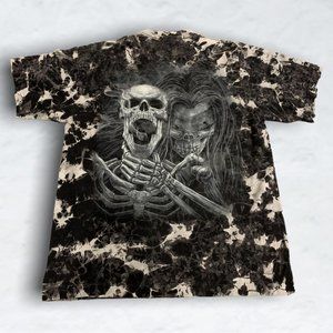 Rock Eagle Epic Skeleton All Over Print Shirt